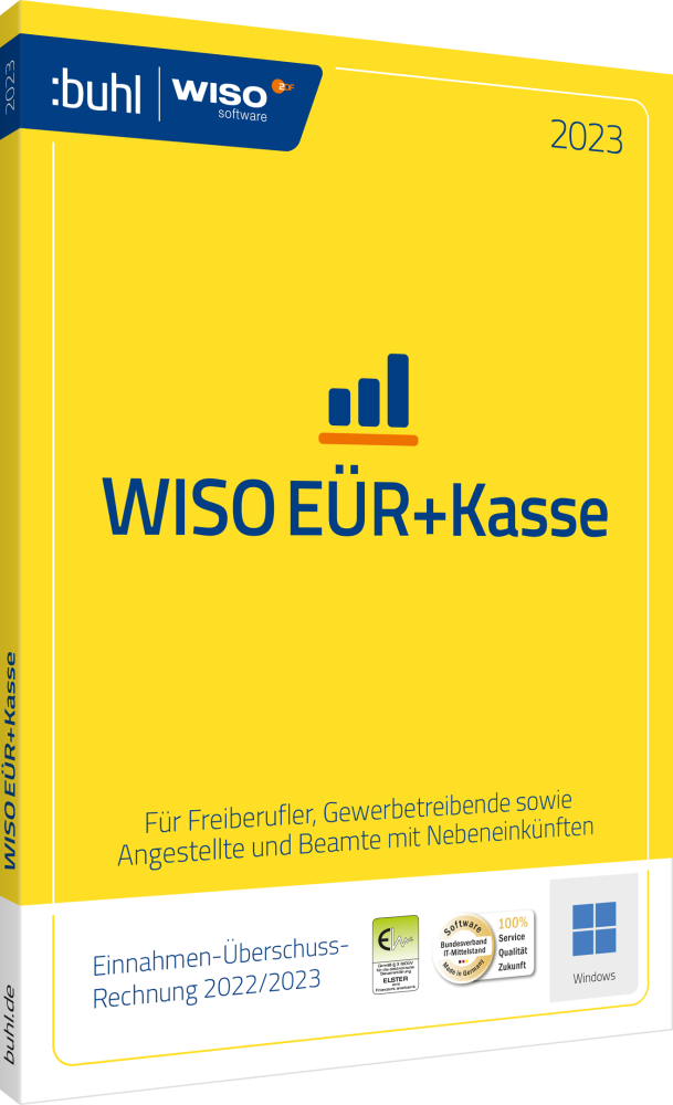 WISO EÜR & Kasse:Mac 2023